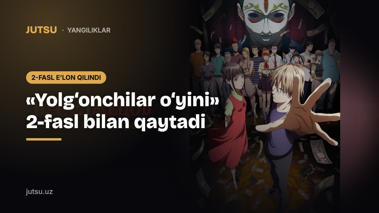 «Yolg‘onchilar o‘yini» 2-fasl bilan qaytadi — muqova