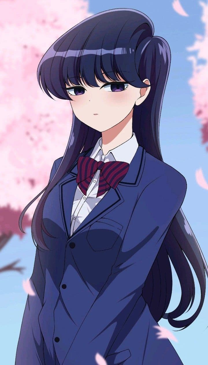 Komi-san muloqot qila olmaydi posteri